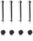F350s Parts 402668 Retaining Ring 402669 Pin Fastens Trigger Fit For Paslode F350 F350S Framing Nailer Rebuilt Kit Replacement Parts (4 Pack)