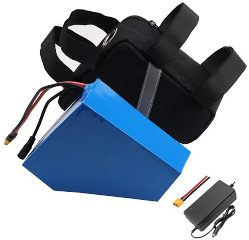 Triangle shape 48V 10.5Ah Rear Rack Ebike E-bike Battery Li-ion Electric Bike Mountain Bike Luggage Rack Bicycle Conversion Kit with Luggage Rack 250W/350W/500W/700W/800W