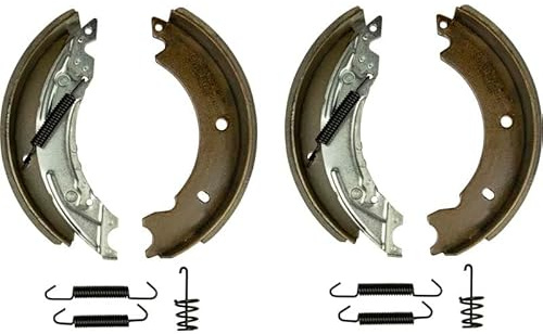 mb-m Bremsbacken Set für Knott Radbremse 20-2425/1 20-964/1 200x50mm Bremsbeläge
