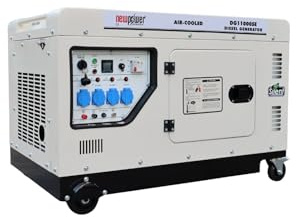 DG11000 Stromerzeuger 8,5 kw 8500 W 4x230V Diesel Stromaggregat E-Start AVR