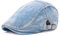 WETOO Schirmmütze Herren Schiebermütze Schwarz Driving Cabbie Jagd Flatcap Newsboy Cap