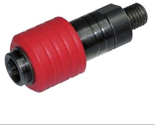 Collomix HEXAFIX Schnellkupplungs-Nachrüstadapter für Betonmischer-Paddel, Metall/Kunststoff, Rot