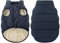ASENKU Hundemantel Winter, Hundemantel wasserdichte für Kleine Hunde Warme Fleece Hundejacke mit Geschirr Winddichte Wintermantel Hund Kleidung für Malteser Dackel Französische Bulldogge M