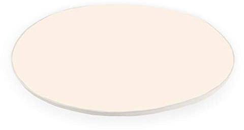 Dibapur® Visco Topper Ø Rund Matratzenauflage (Durchmesser 190 cm) ca. 5 cm Kern mit Bezug ca. 5,2 cm – Made in Germany