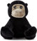 Zappi Co Kinder Kuschelweiches Plüschtier - Perfekte kuschelige Spielgefährten für Kinder Geburtstage und besondere Anlässe(12-15cm) (Gorilla)
