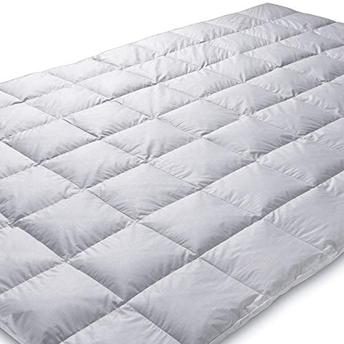 ORIGINAL EIDERDAUNE Bettdecke 135x200 cm, leicht Sommer (Wärmegrad 2), Füllgewicht: 240 g