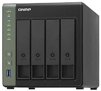 QNAP TS-431X3-4G 16TB 4 Bay Desktop NAS System | Installiert mit 4 x 4TB Seagate IronWolf Festplatten