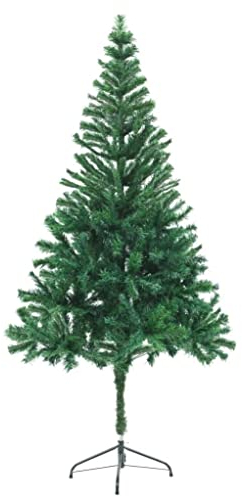 Realistischer künstlicher Weihnachtsbaum 180 cm 500 Zweige Kiefer Fichte Grün Natur