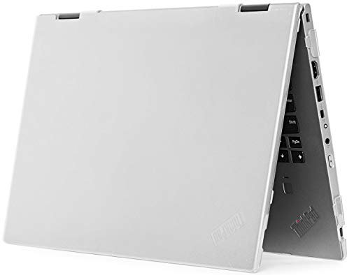 mCover Hartschalen-Schutzhülle kompatibel mit Lenovo ThinkPad X13 Yoga Gen 1 (13,3 Zoll / 33,8 cm) (Nicht für X13 Non Yoga-Version) Transparent