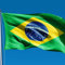 Flagge Brasilien 90 x 150 cm aus Polyester, mit umlaufendem Saum und Öse