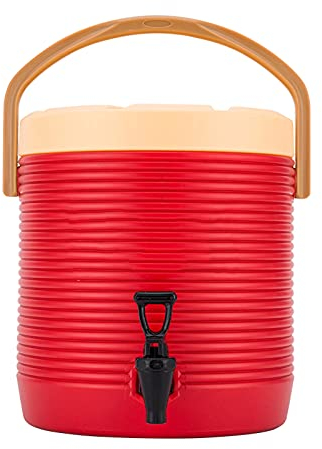 L-xiny Dispensador de Bebidas Aislamiento de 304 Acero Inoxidable, 8L/12L, Alta Capacidad Hervidor Termo Agua Caliente para Café Leche Sopa de Vino Dulce Té, Mantener Caliente Durante 6-8 Horas