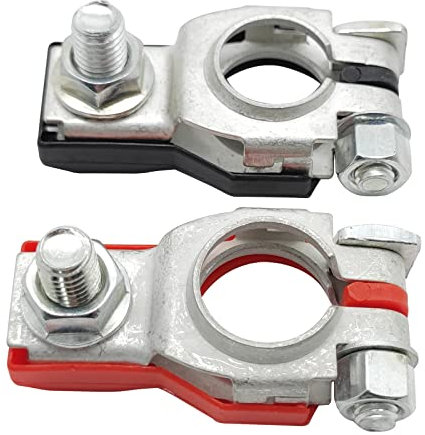 X4XZ Battery Terminal Positive and Negative for Nissan Infiniti Toyota Lexus 90982-05035&90982-06022 24340-7F000&24340-7F001