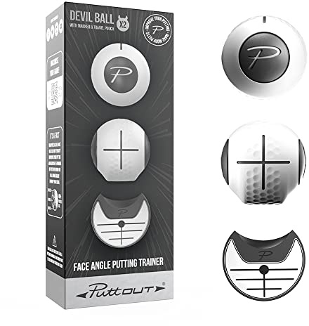 PuttOut Devil Ball Face Angle Trainer - Perfecciona tu putting