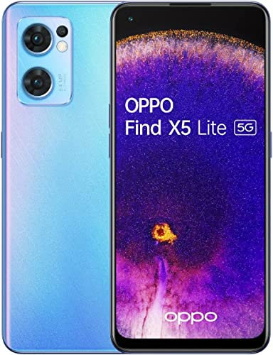 Oppo Find X5 Lite - Smartphone 256GB, 8GB RAM, Dual Sim, Blue