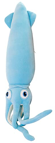 JAWSEU Krake Plüschtiere, 110cm Große Oktopus Puppe Weiches Kuscheltier Octopus Spielzeug Gefüllte Puppen Realistische Tier Kuscheltiere Plüschkissen Schlafkissen Kissen für Kinder und Mädchen