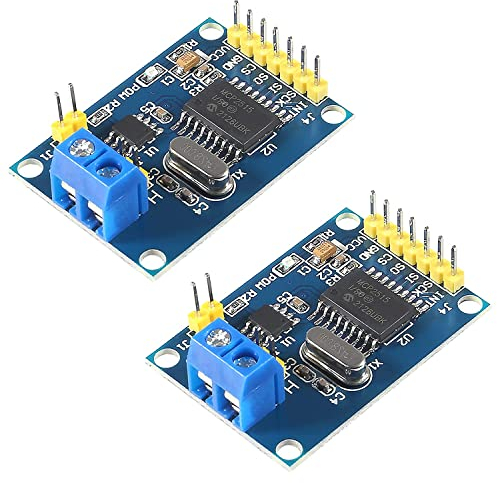 DUBEUYEW MCP2515 CAN Bus Modul TJA1050 Receiver SPI Modul für Arduino 51 MCU ARM Controller Entwicklungsboard (2 PCS)