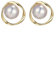 ankbrats Gold Perle Ohrclips für Damen Ohne Ohrlöcher, Einstellbar Süßwasserperle Goldene Ohrklemme für Mädchen, Nickelfrei Clip On Ohrringe mit Perlen Modeschmuck für Frauen