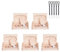 Meiyuexiang Lot de 5 clés USB en bois avec boîte en bois 2.0 4 Go