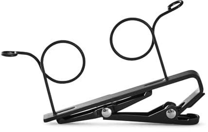 Shure RK187T2-B Dual Tie Clip, Black