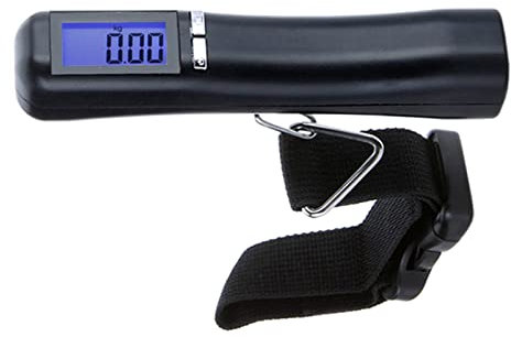 Pèse-bagages de voyage | Balance portable portable à écran LCD numérique alimentée par 2 piles AAA