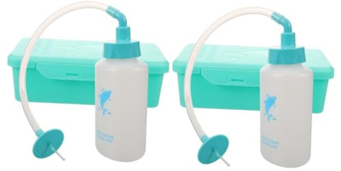 Beaupretty 2 Sätze Ohrspüler ohrdusche ohrenschmalz ohrentropfen Ohrenreinigungskit ohrreinigungsset Reinigungswerkzeuge Werkzeug zum Waschen der Ohren Hand-Ohrreinigungswerkzeug pp