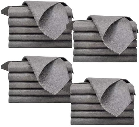 Magisches Reinigungstuch, Verdicktes Magisches Reinigungstuch, Scratchy-wipes Reinigungstuch Microfasertücher, Wundertuch Zum Fensterputzen, Wiederverwendbare Kratzfeste Reinigungstücher (20 pcs)