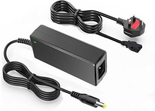 Samsung Monitor Power Cable, Aimayla 19V AC/DC Adapter for Samsung Odyssey G3 G4 G5 AG320 AG550 24 27 34 Gaming Monitor LS24DG302EUXXU LS27AG550 LS34J550WQ HDR LED TV Display Power Supply Charger