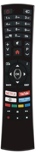 ALLIMITY Télécommande Compatible avec Oceanic High-One Clayton TV CL39LED21BSW HI4902UHD-VE HI4902UHD-VE-961299 OCEALED39SHD21B3 OCEA32SFHD21B3 OCEALED40S20B6(V.2)