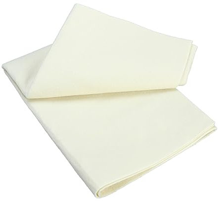 Sewroro Tapis De Dessin Feutre pour Chinoise Tapis De Peinture Laine Blanc pour Et Arts Graphiques
