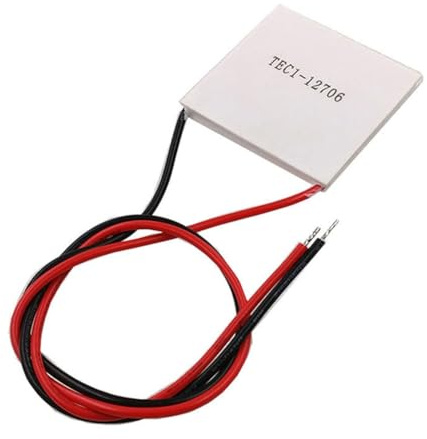 Bortivier Tec1-12706 Thermoelektrischer Kühler Peltier 40x40mm 12v Halbleiterkühlung Qcmax 60-72w Kühlstück