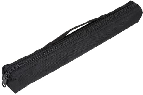 WEKADRIN Schwarze Flötentasche aus Oxford Gewebe Tragbare Tragetasche für Vertikale Flöten Schützt Flöte vor Schäden für Freunde und Mutter