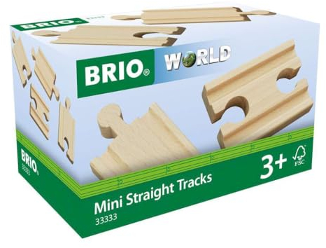 BRIO World - 1/4 Gerade Gleise (A2,B2,C2)