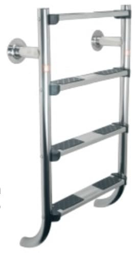 Astralpool escalera para piscina modelo Partenza – Parte inferione – Escalera de 5 peldaños acero AISI 316 – 01459