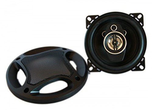 FAST WORLD SHOPPING - Paire d'enceintes haut-parleurs auto 250 W, 2 voies, 10 cm