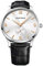 Louis Erard 1931 Automatikuhr, silberfarben, schwarzes Lederband, 47217AA11.BDC82