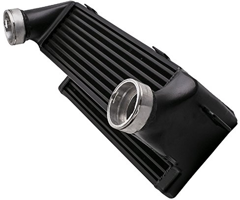 maXpeedingrods Intercooler Ladeluftkühler für 3er E90 E93 E92 E91 325d 330d 335d LLK Aluminiumlegierung Kühler Autozubehör Schwarz Intercooler