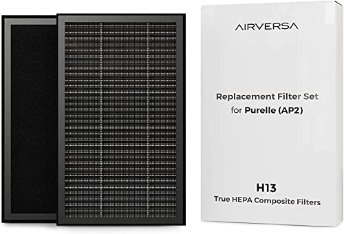 [Official] Airversa AP2 Replacement Filter (99.97%) - Only for Airversa AP2 Purelle - 3-Stage Filtration - Genuine Original Equipment Manufacturer Filters