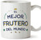 MUGFFINS Tazas para FRUTERO hombre - En Español - Mejor del Mundo - 11 oz / 330 ml - Regalo original y divertido
