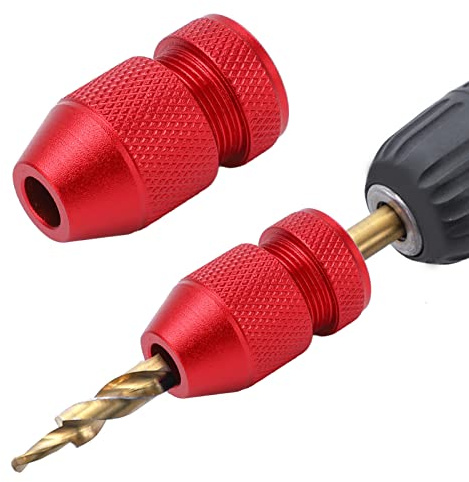 Adjustable Drill Stop Collar, Aluminum Alloy Wood Drill Bit Depth Stop, Applicable Size Range 15/64-7/16 (6-11mm), Drill Depth Stop for Drill Bits