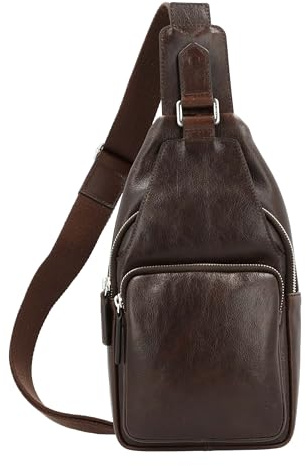Picard Herren Cross-body Umhängetasche BUDDY aus Echtleder Klein | mit Reißverschluss | Cross-Body Umhängetasche | Alltag