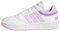 adidas Hoops Shoes, Scarpe Unisex-Adulto, Cloud White/Lilac/Violet Fusion, 40 EU