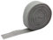 10 Meter 2 cm Schrägband, Elastisches Twill Gurtband, Grau