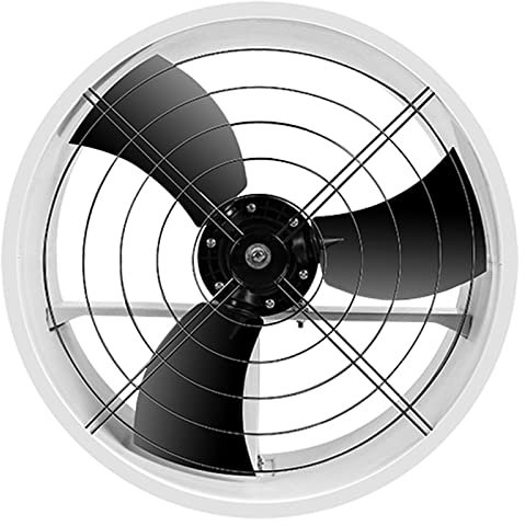 GRFIT Ventilation Fans Industrial Electric Exhaust Fan - Ultra Quiet Exhaust and Ventilation Fan for Improved Airflow and Air Circulation for Vents Attic Basement Exhaust Fan (Size : G)
