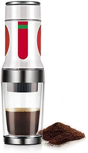 HWSY Máquina de café, cafetera portátil a presión, minimáquina de cápsulas de café expreso portátil, máquina de café en cápsulas Interesting