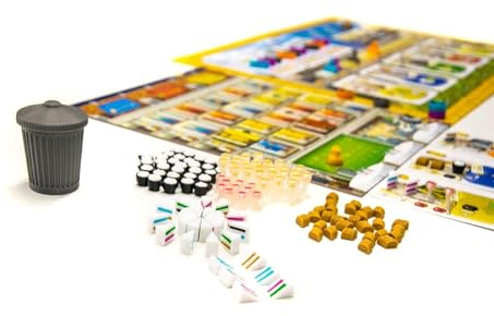 BoardGameSet Grand Austria Hotel Brettspiel Upgrade Erweiterung - Grand Hotel Upgrades | Brettspiel-Zubehör & Spielsteine für Tabletop-RPGs, Strategiespiele, DND, Ersatz-Meeples