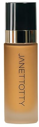 JANETTOTTY - 2 IN 1 Perfect Complexion Matte Foundation + Concealer - Is Lightweight, Soft Matte, Silky Touch, Medium To Full Coverage, Long-Lasting - Vegan And Oil-Free - 33,9ml (Amaka 205)