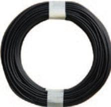 BELI-BECO L210/5 Kabel - Kupferlitze 2 x 0,08 mm² - 5 m Ring (schwarz)