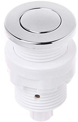 Pocoiau Interruptor Neumático Encendido Y Apagado Botón Interruptor 28mm/32mm para Bañera Eliminación Basura Interruptor Hidromasaje