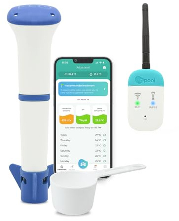 EcO Start Sel - Analyseur de Traitement de l'eau pour Piscine et Spa au sel (EcO Start Salt + Connect)