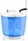 Mini Lave Linge Manuelle Petit Lave-Linge Portable avec Essoreuse Compact et Éco-Responsable, pour Dortoir Appartement Camping(Blue)